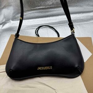 Jacquemus Le Bisou Perle Leather Shoulder Bags